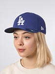 Бейсболка NEW ERA арт. 60646777 Los Angeles Dodgers MLB (темно-синий)